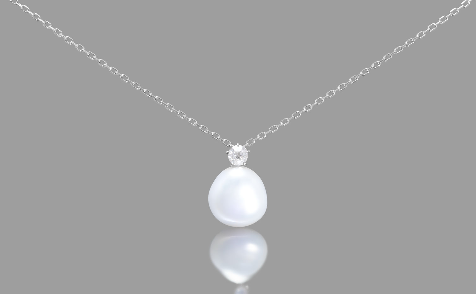 Floating Pearl Necklace | kataoka jewelry and objets d