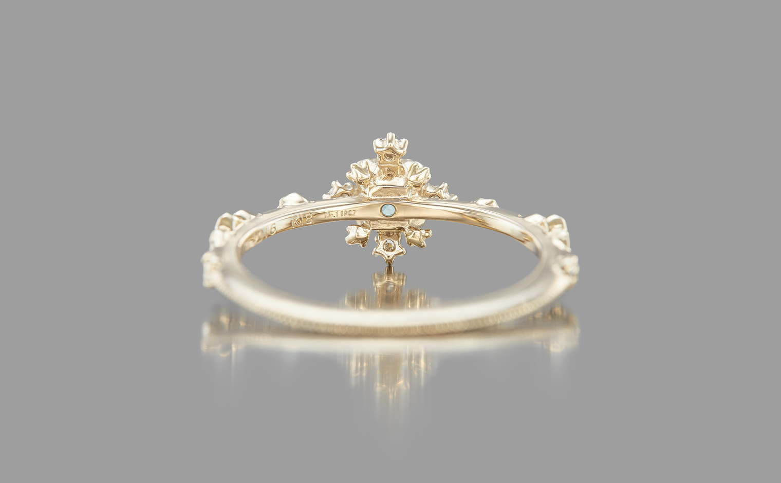 Snowflake Ring Supreme–Paraiba | kataoka jewelry