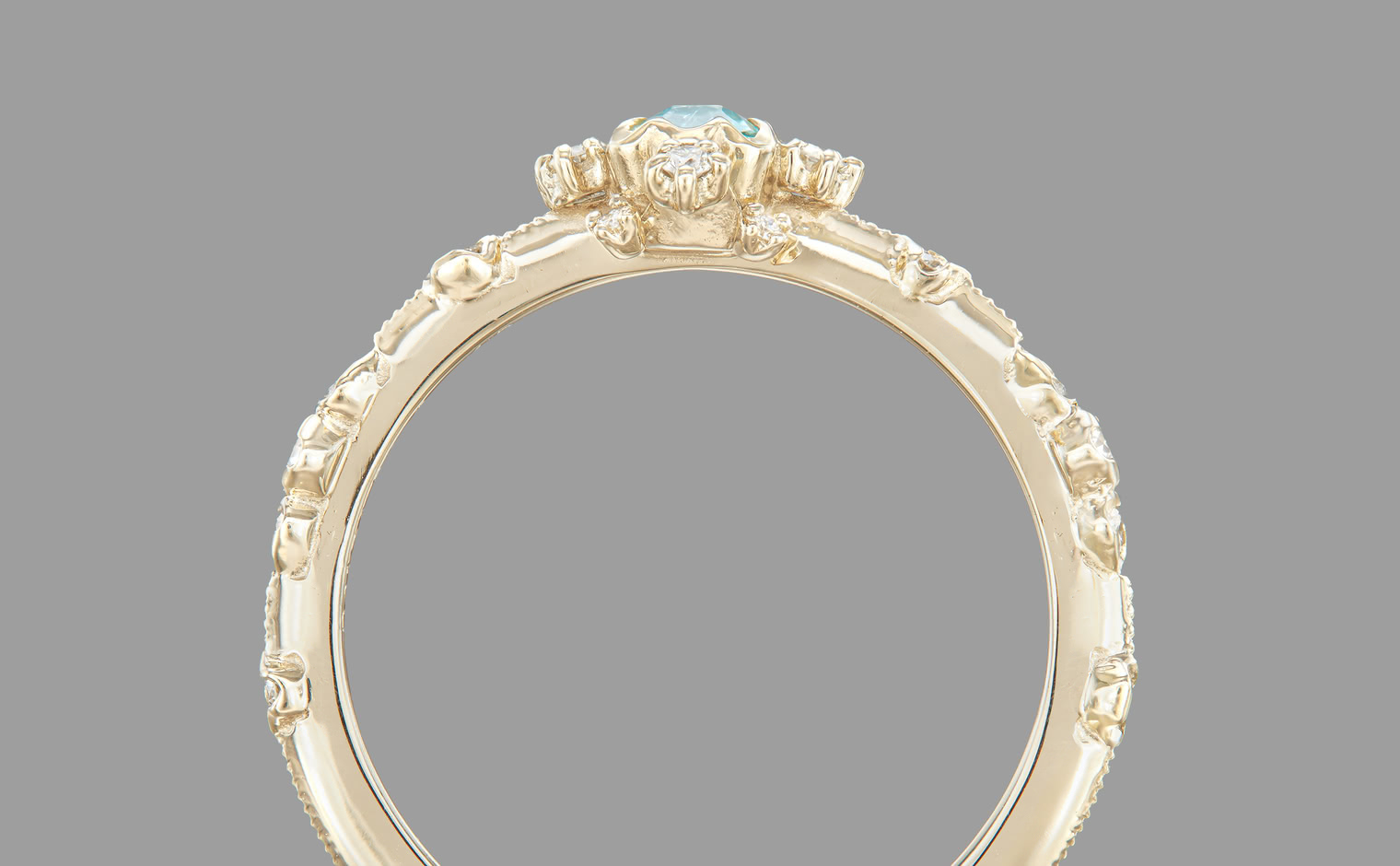 Snowflake Ring Supreme–Paraiba | kataoka jewelry