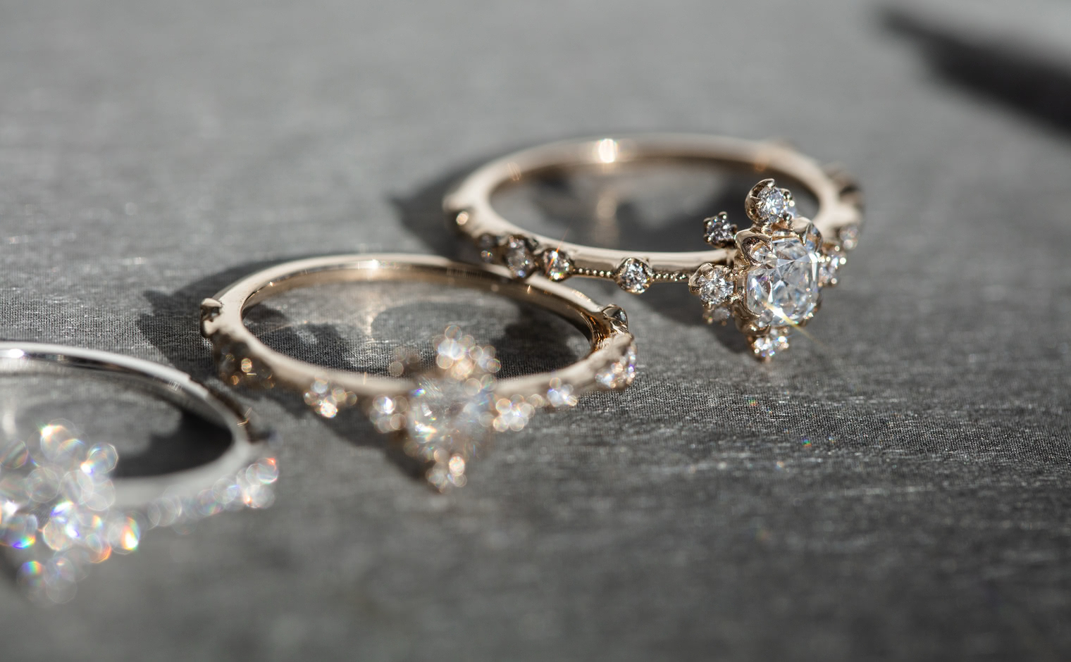 Snowflake Ring Supreme–Old Mine | ka0148ac