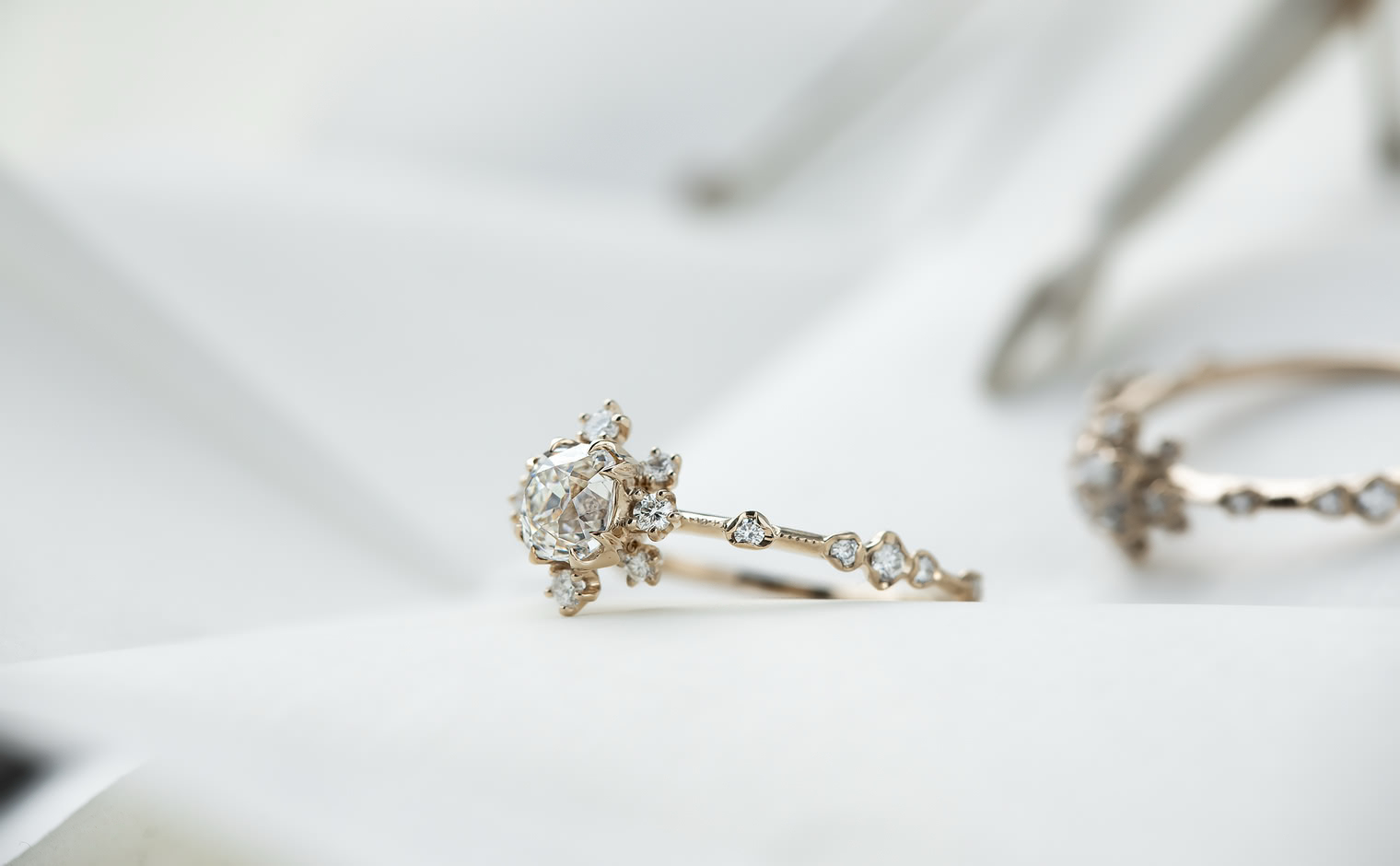 Snowflake Ring Supreme–Antique | ka0148af