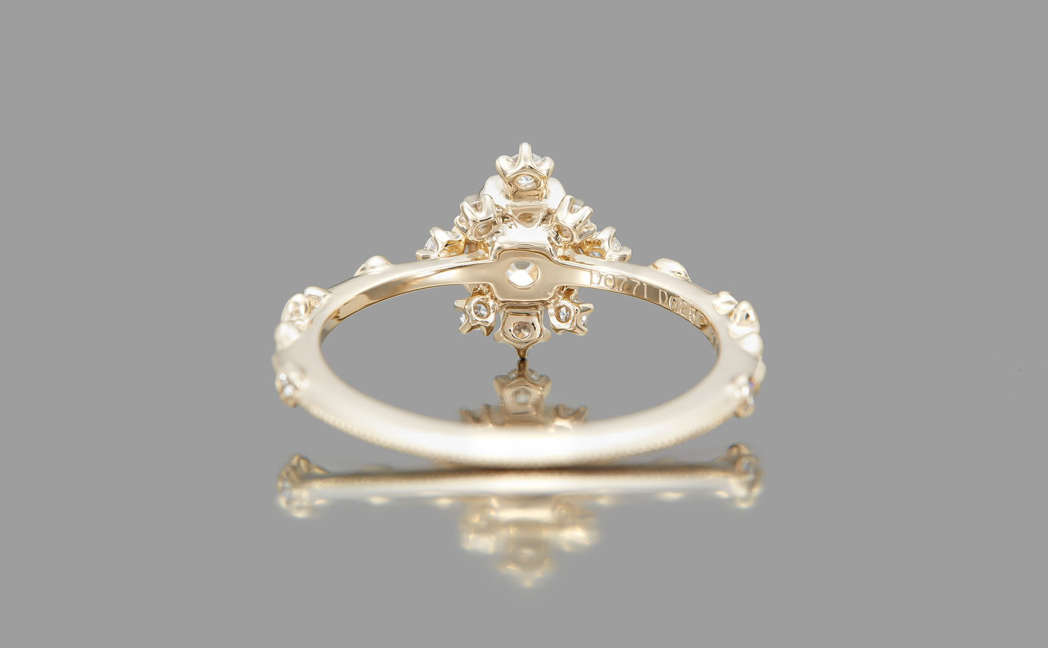 Snowflake Ring Supreme–Antique | kataoka jewelry and objets d'art