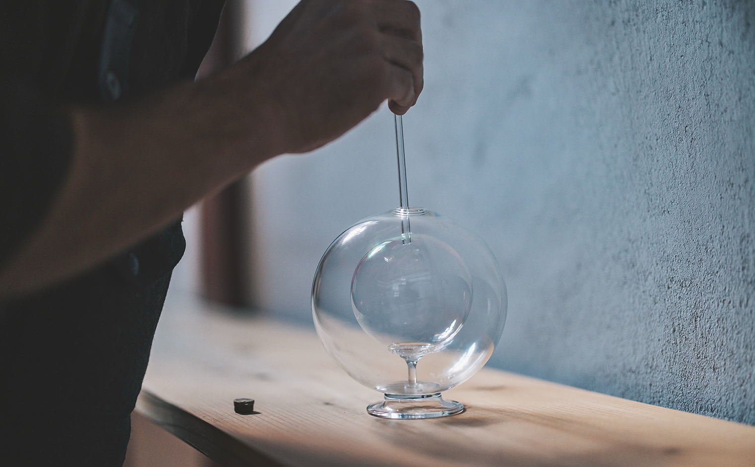 Peter Ivy ピーターアイビー / Soap Bubble Holder Soap Bubble Holder | kataoka jewelry and objets d'art