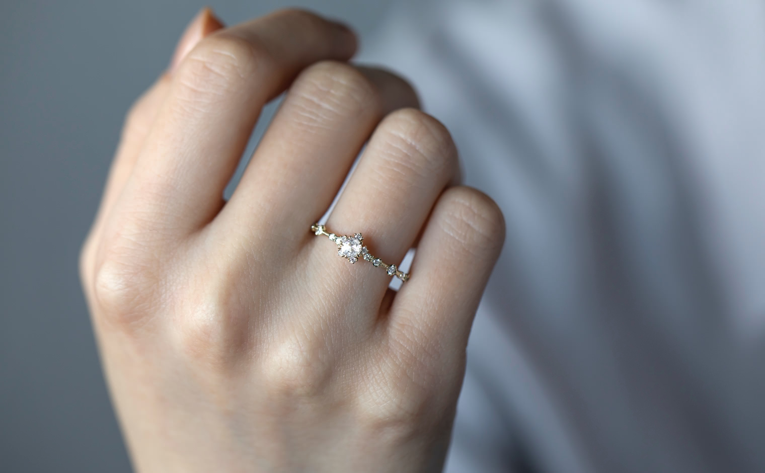 Snowflake Ring–Victorian | ka0078aa