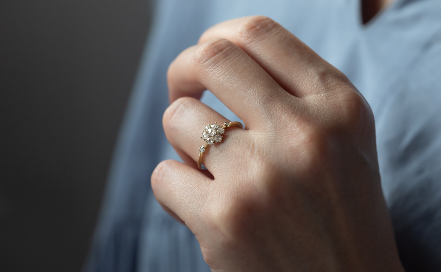 Sunflower Ring–Supreme | kataoka jewelry