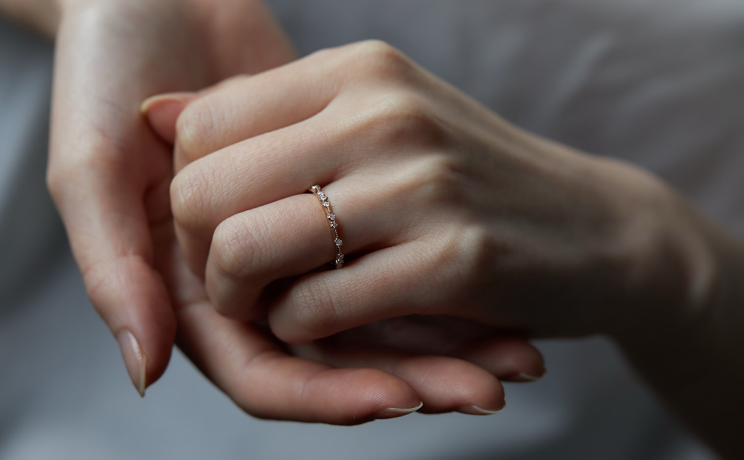 Dotted Ring–Diamond | kataoka jewelry
