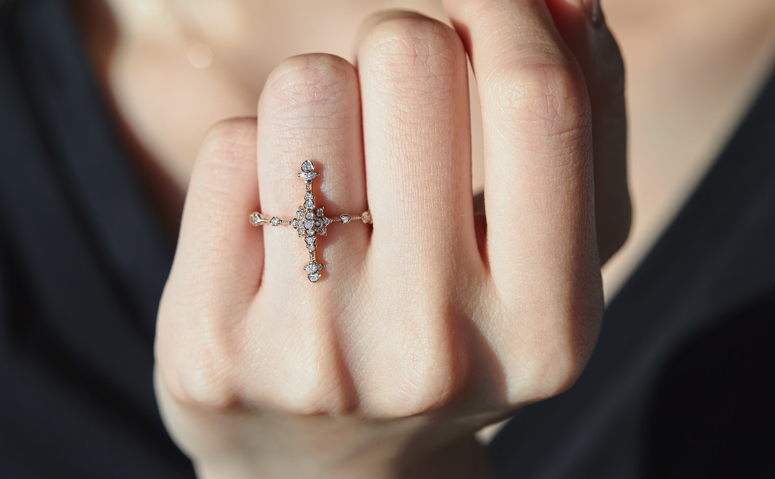 Orchid Garland Ring | kataoka jewelry