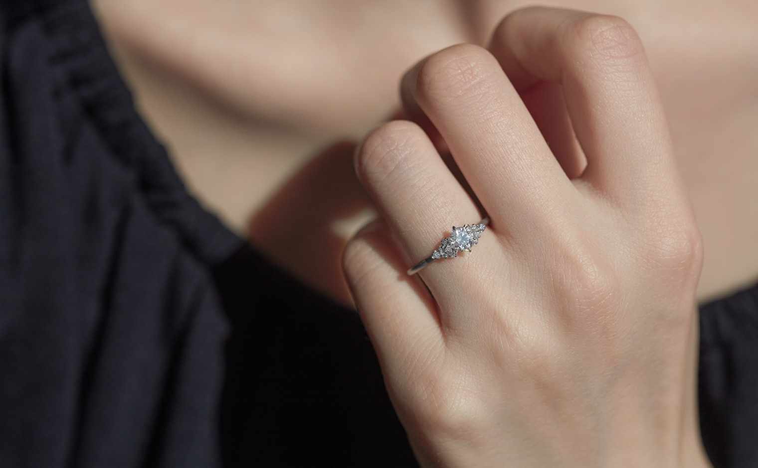 Victorianbox ローズカット 手彫りリングabheri kataoka Rose Ring–Rhine | kataoka jewelry