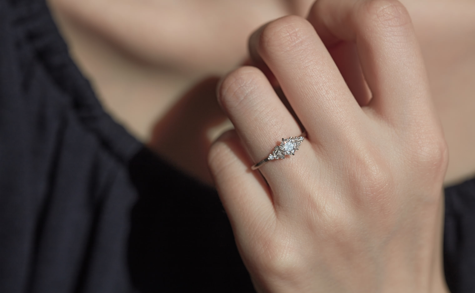 Rose Ring–Rhine | kataoka jewelry