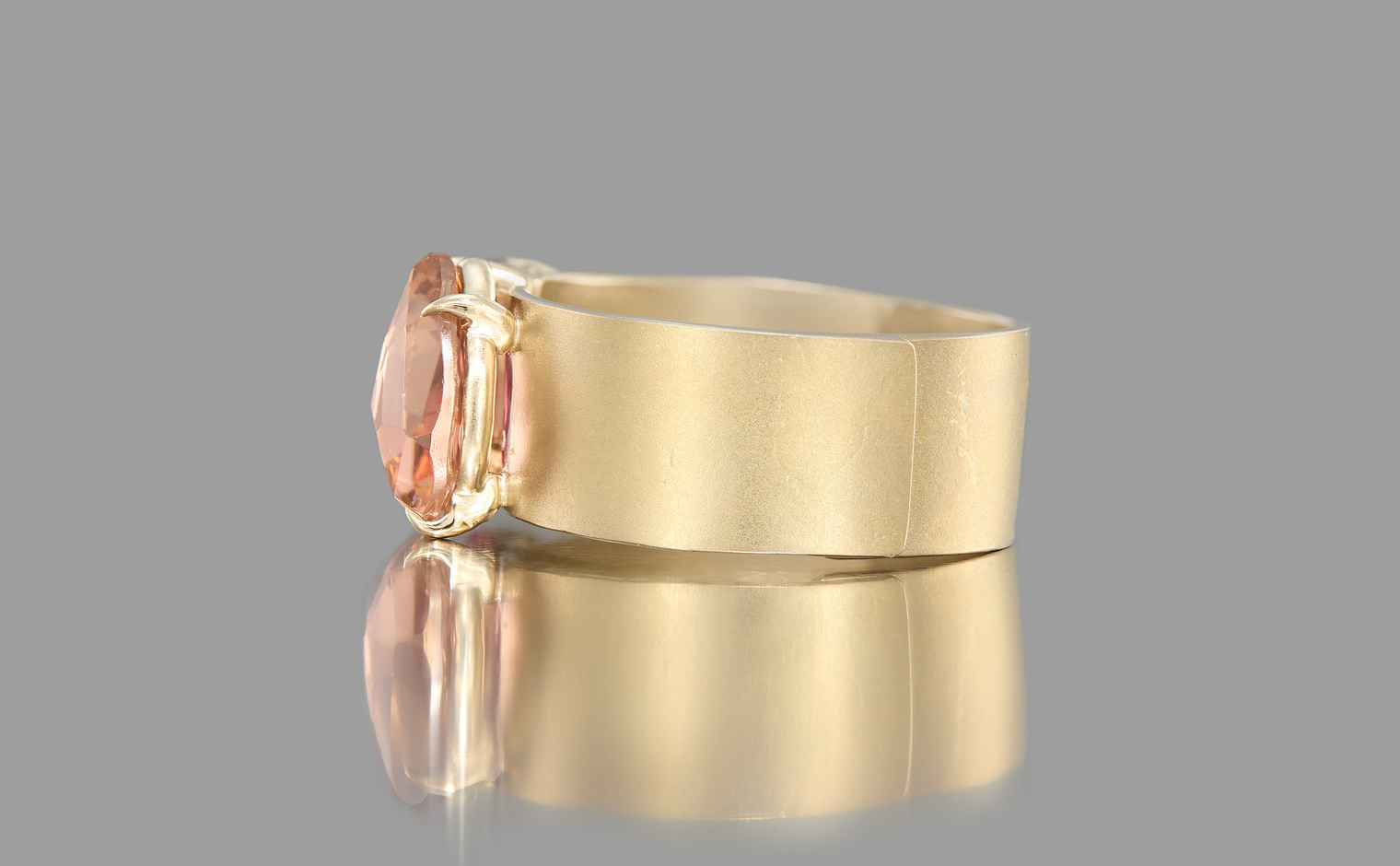 Calyx Ring–Sunset | kataoka jewelry