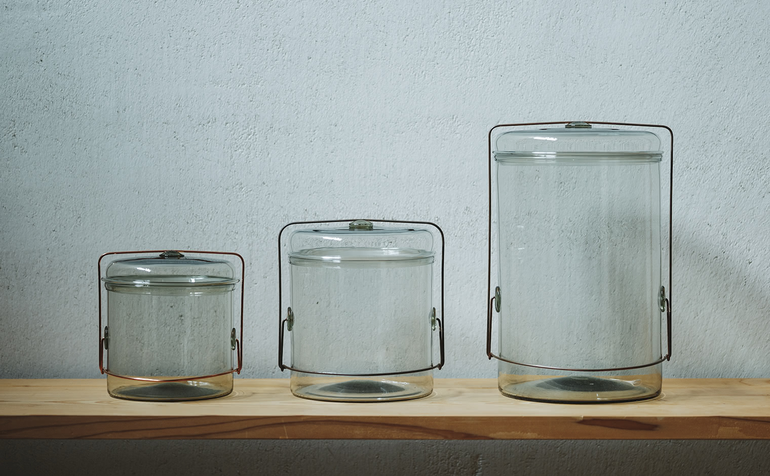 【新品・未使用】　♡ kataoka | Jar Rice Glass Handblown | S Jar Okome Ivy Peter Ｓサイズ Jar Okome Ivy Peter 保存容器・ケース