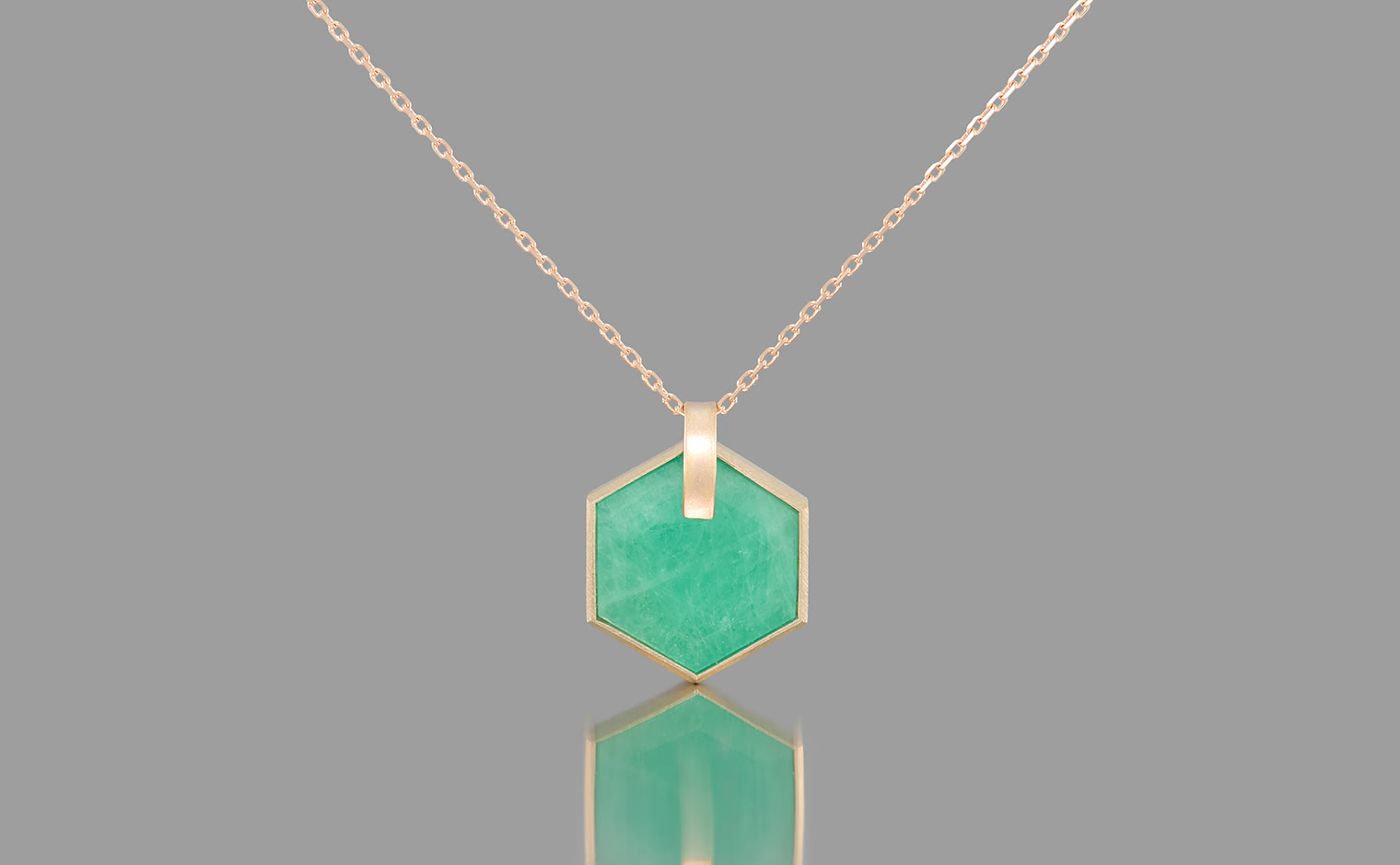 Lumen Emerald Necklace | kataoka jewelry and objets d'art