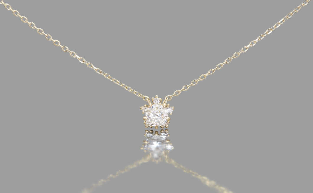 Snowflake Necklace–Victorian