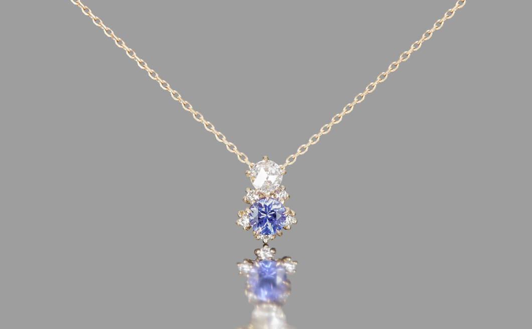 Crest Necklace–Tanzanite