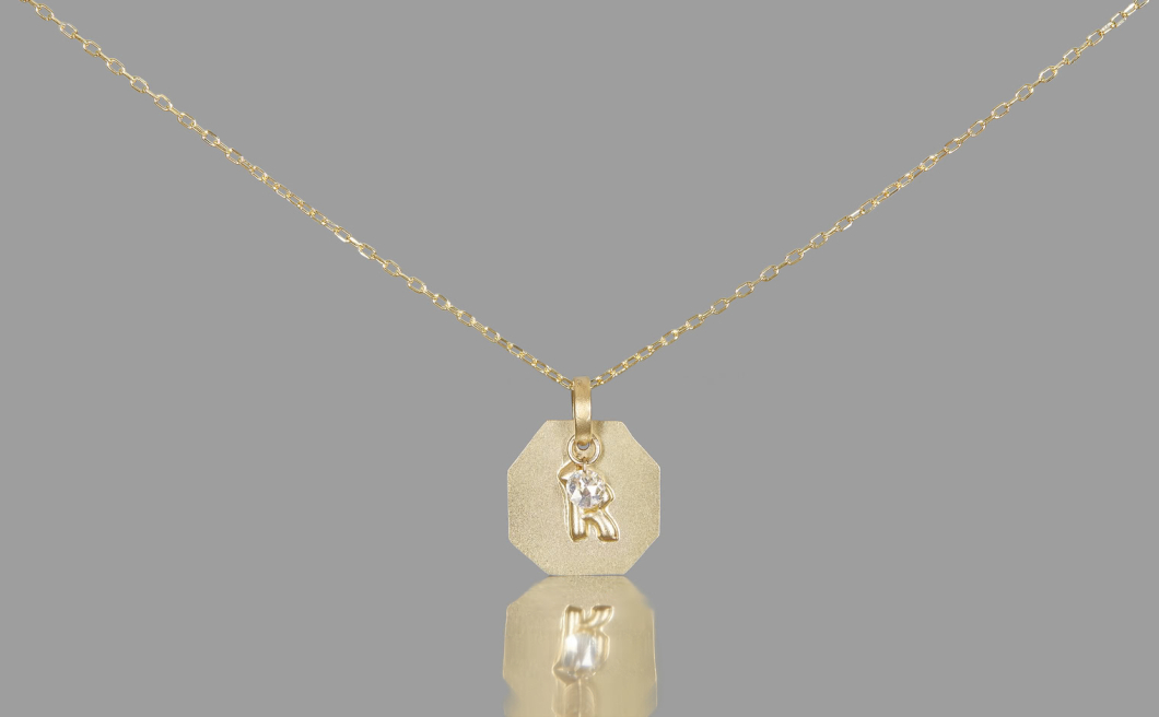 Initial Charm Necklace