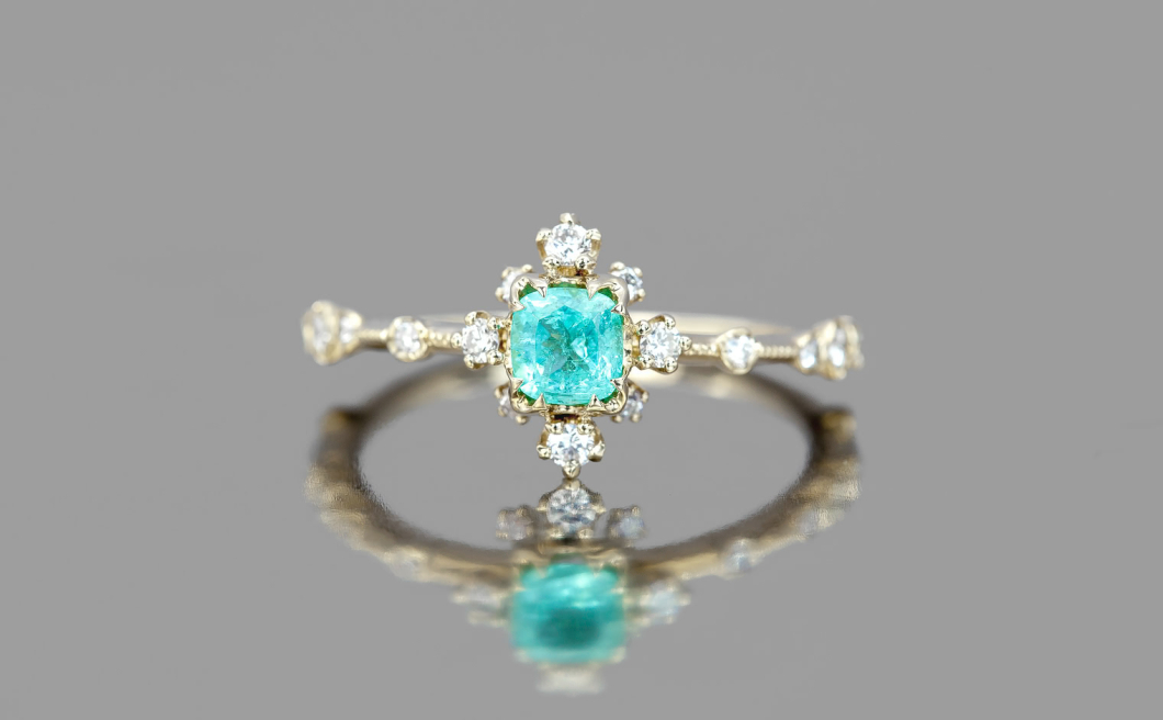 Snowflake Ring Supreme– Paraiba