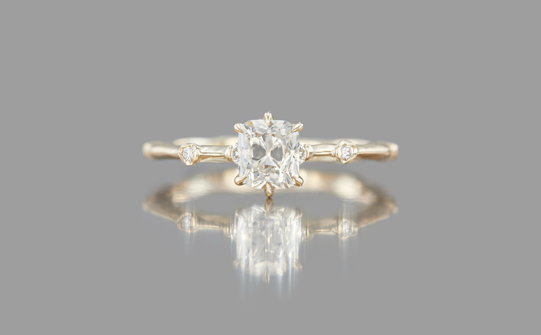 Blossom Ring–Cushion