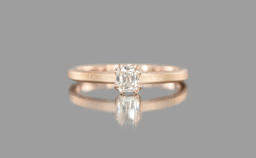 Iceberg Ring–Cushion