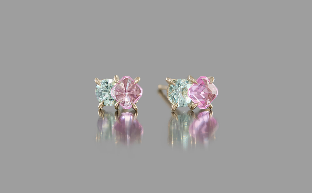Calyx | Paired Gemstone Rings and Earrings | kataoka