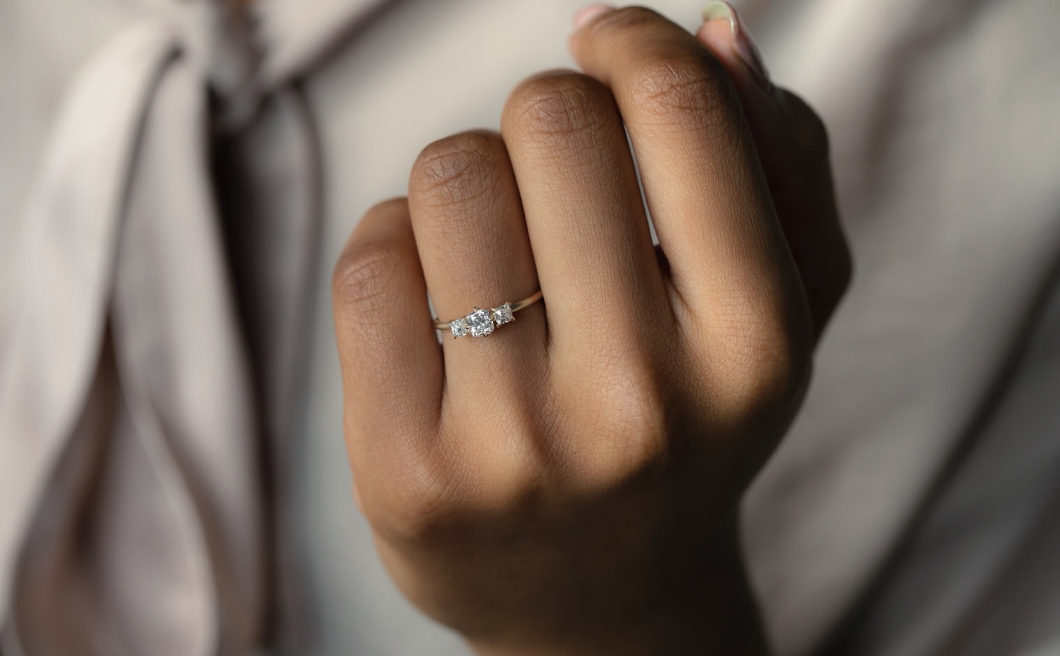 Triplets Iceberg Ring
