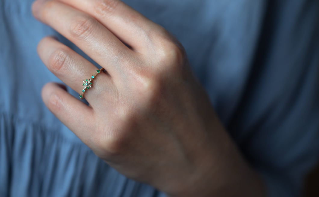 Orchid Ring–Evergreen