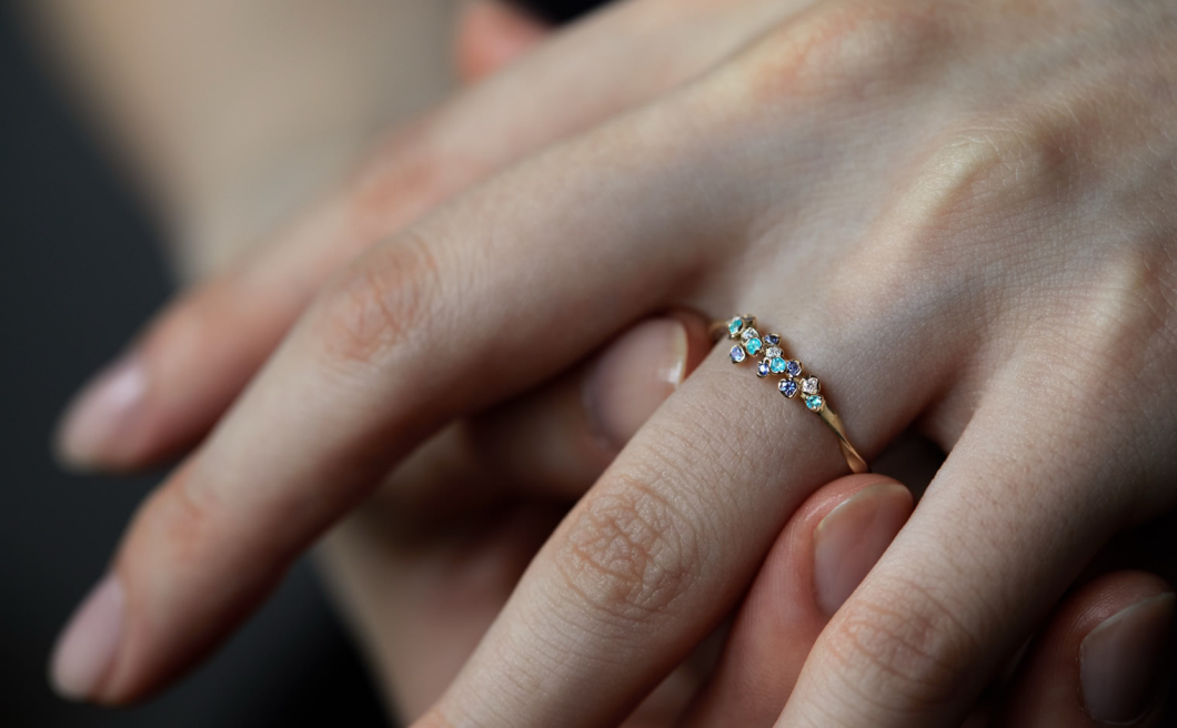 Paraiba Cluster Ring–Petite