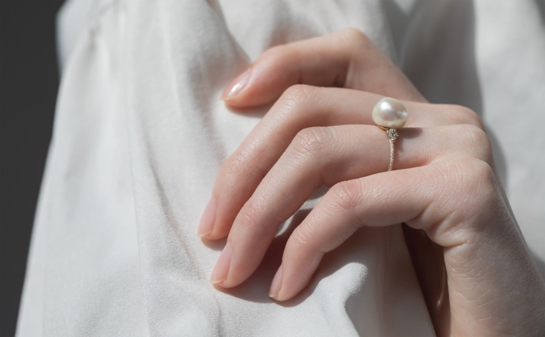 Luna Pearl Stardust Ring Luna Pearl Stardust Ring