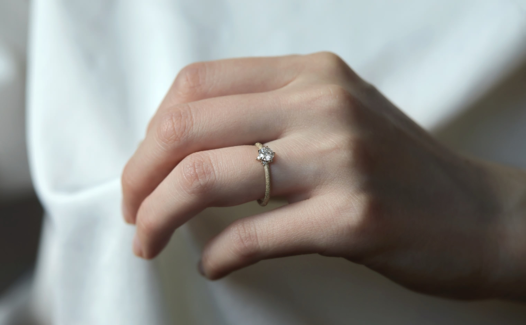 Heart & Cupid Ring–Stardust