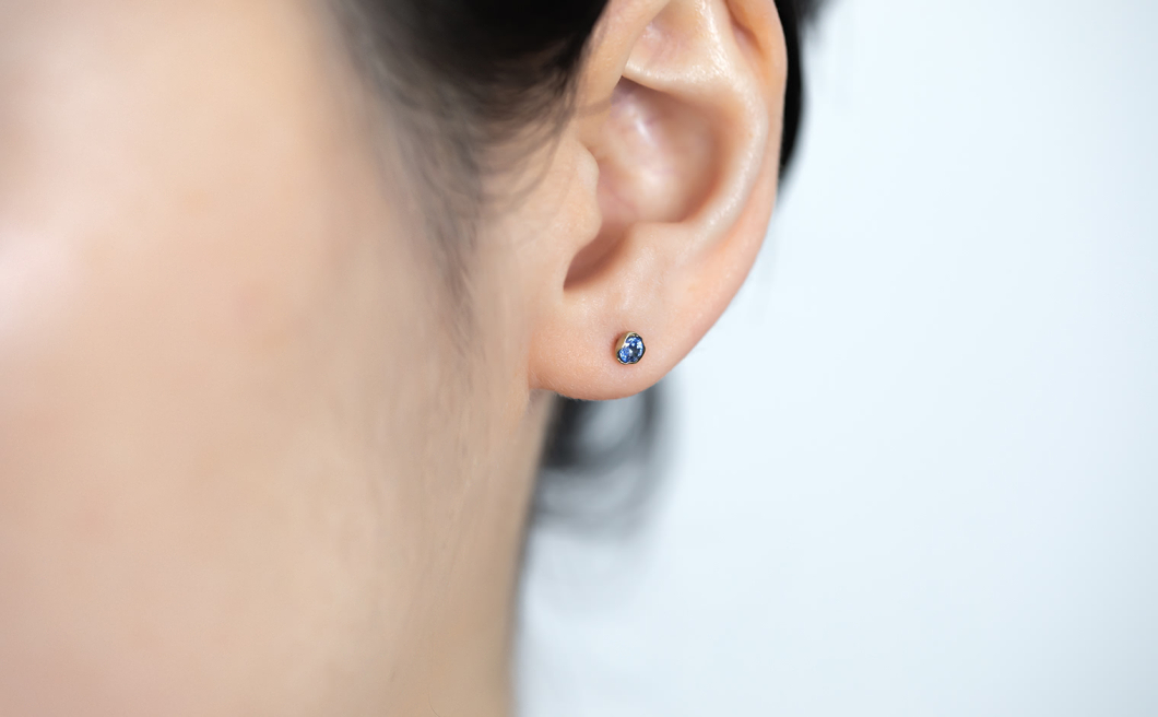 Iceberg Studs–Sapphire