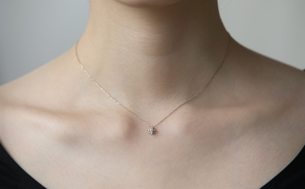 Orchid Necklace–Diamond