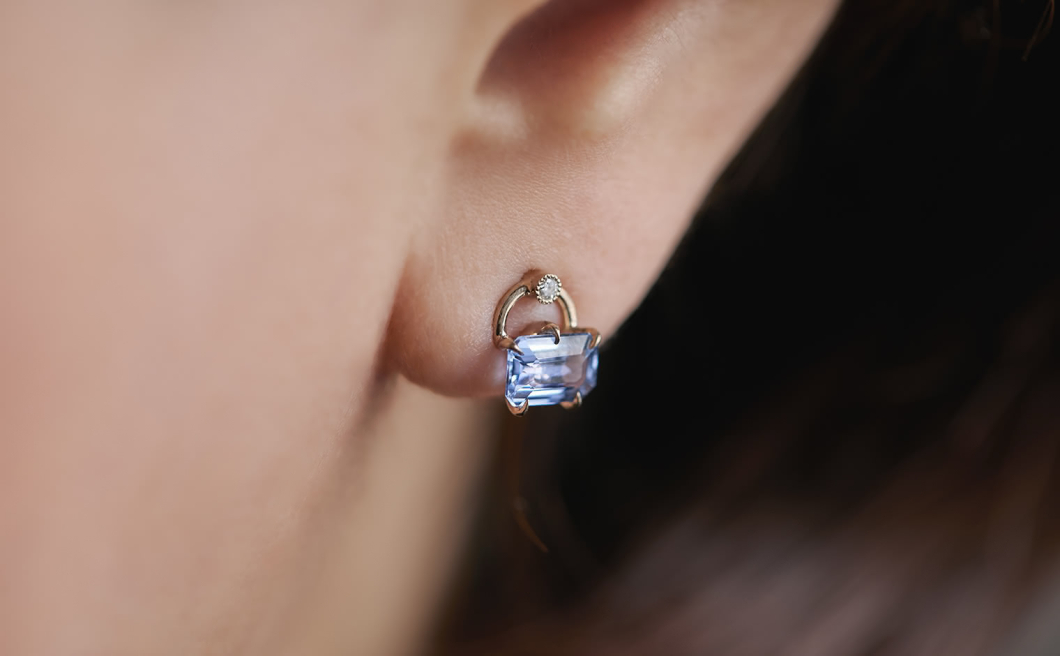 Handle Studs–Sapphire
