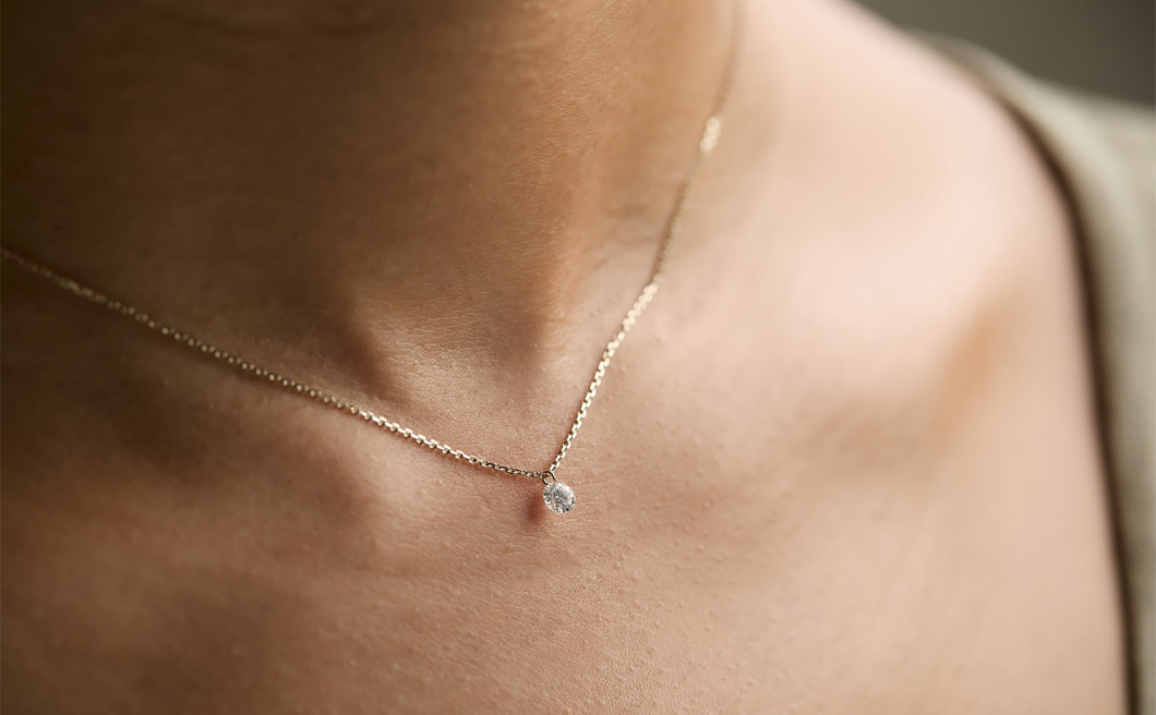 Solitaire Necklace–Petite