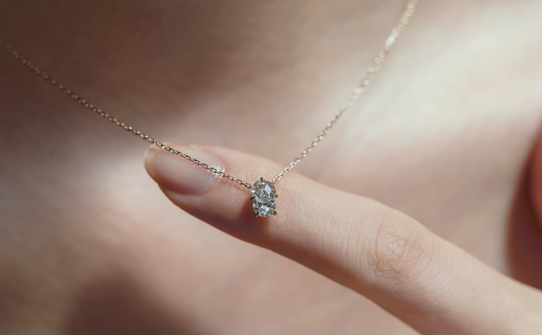 Calyx Necklace–Diamond