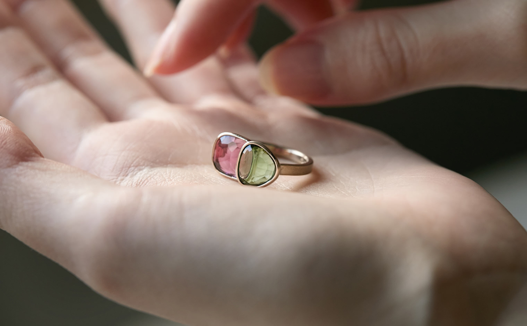 Small Butterfly Ring–Lotus
