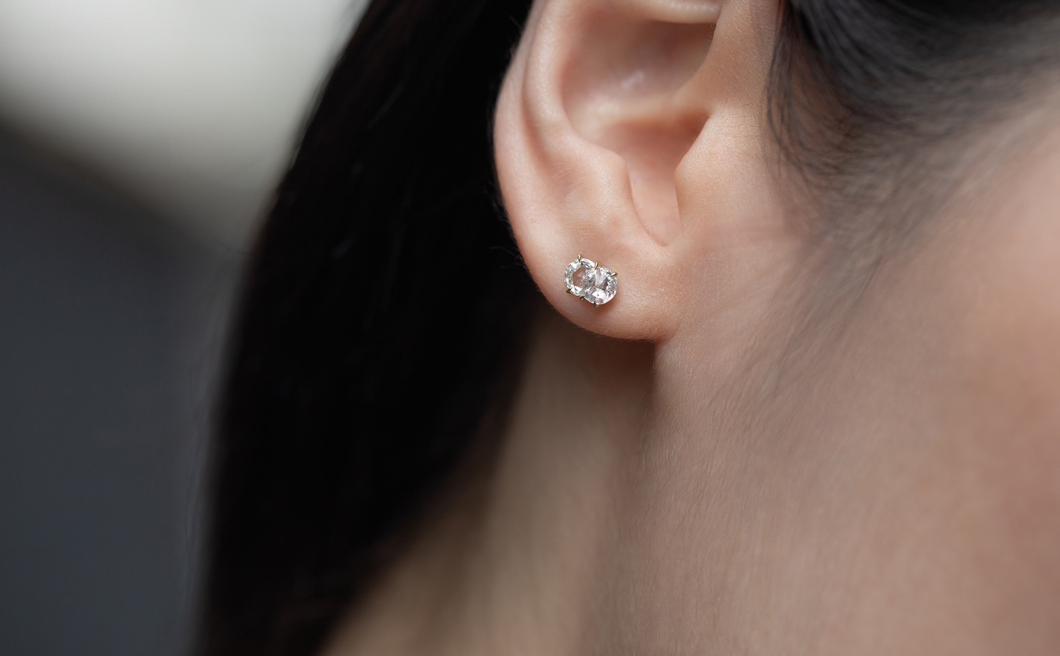 Calyx Studs–Diamond