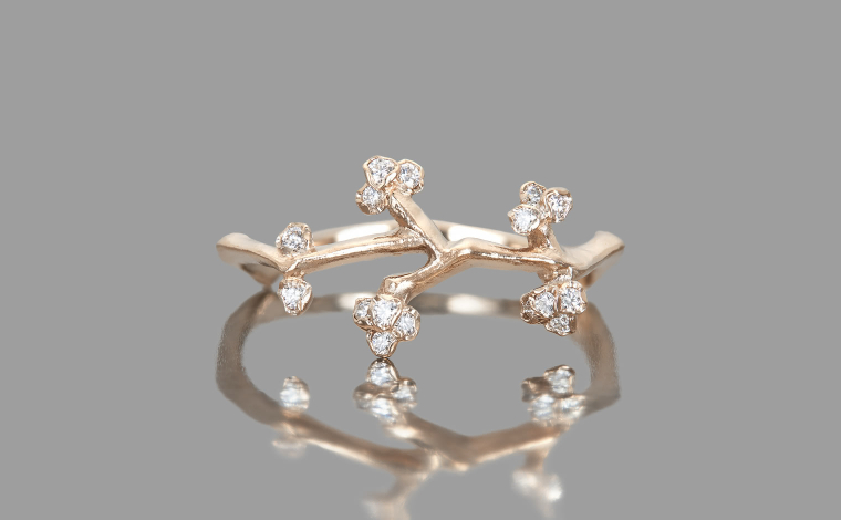 Sunflower Ring–Supreme | kataoka jewelry