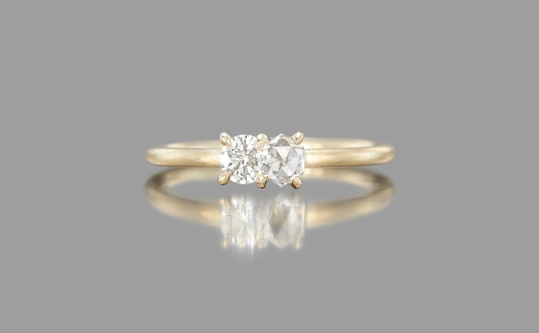 Calyx | Paired Gemstone Rings and Earrings | kataoka
